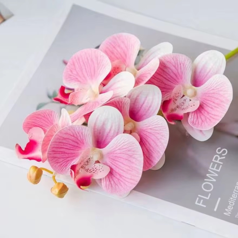 Florist Supply Vases - 3D Kunstbloemen Plastic Vlinder Orchidee Thuis