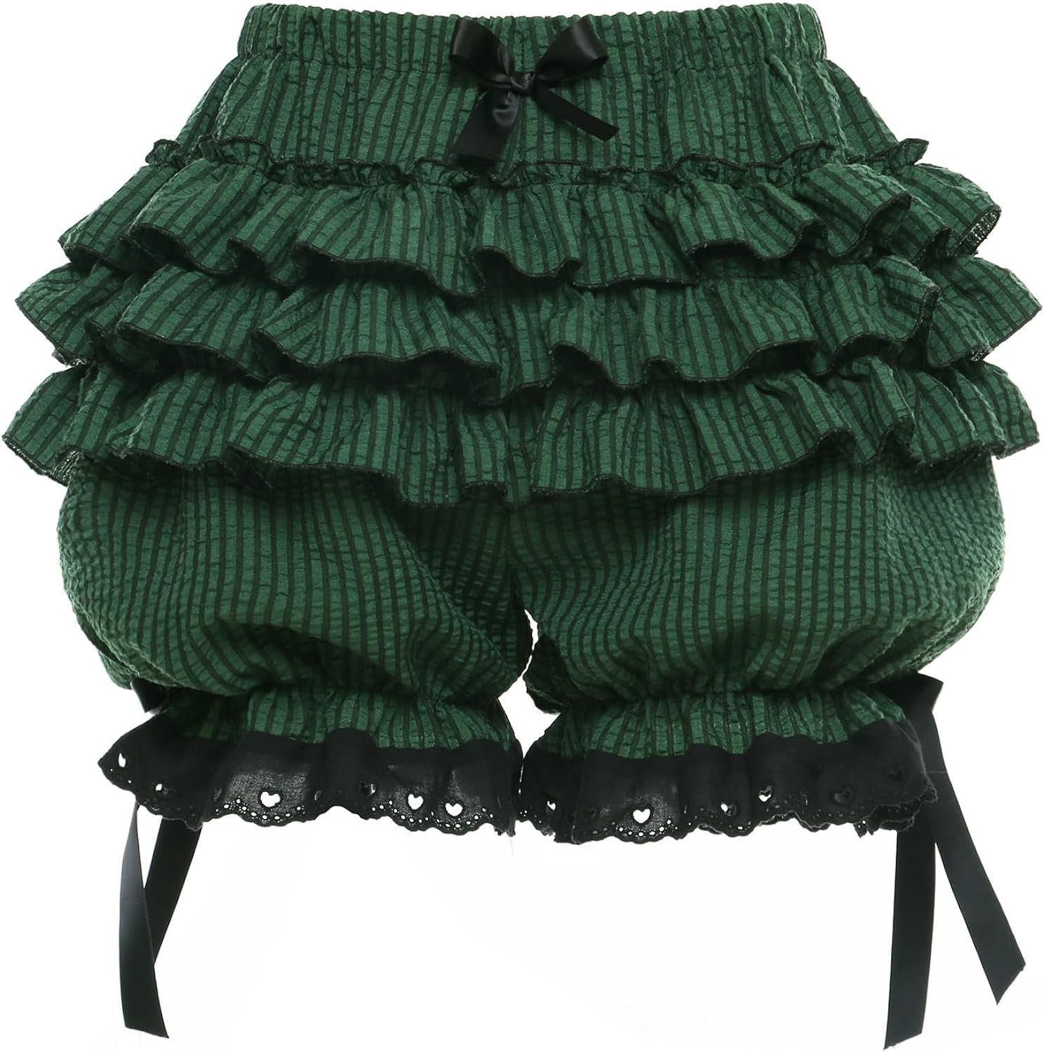 Supply Florist - Lolita-broek, schattige broek met bandjes, strik,