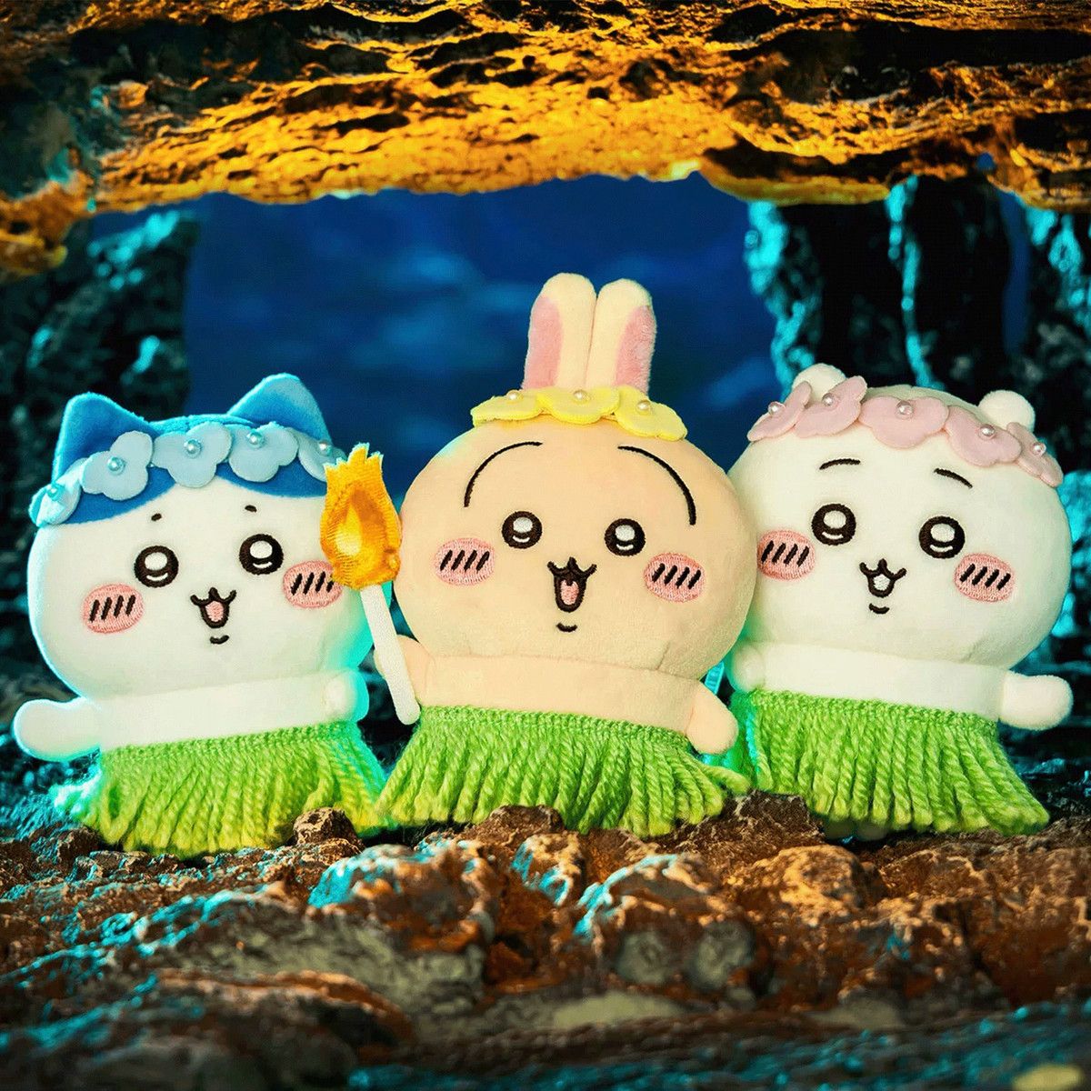Supply Florist - Kawaii Ckw Zeemeermin Eiland Pluche Sleutelhanger